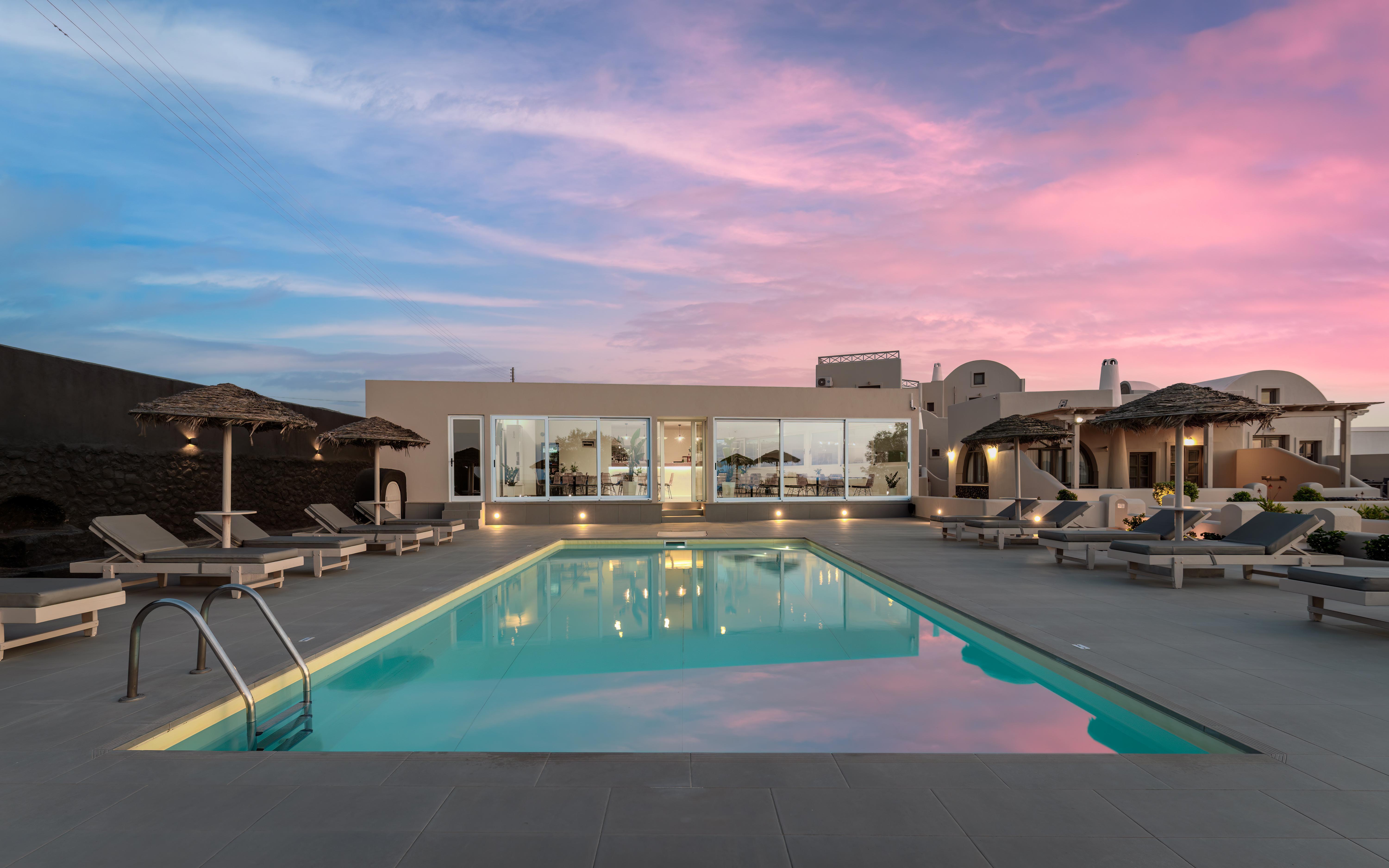 En Plo Boutique Suites Oia  Bagian luar foto